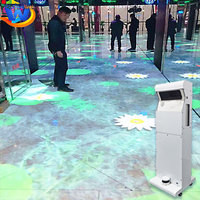 Projecteur de sol interactif portable et magique, jeu interactif au sol pour enfants, projection interactive pour la maternelle