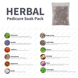 Private Label <span class=keywords><strong>Foot</strong></span> <span class=keywords><strong>Spa</strong></span> <span class=keywords><strong>Detox</strong></span> ammollo trattamento Pedicure borsa a base di erbe per Pedicure - Product Image 2