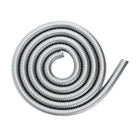 Gaine flexible en acier inoxydable 304/201 pour câbles électriques, tube de protection, gaine de câblage, tuyau flexible gainé de plastique