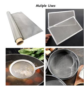 มุ้ง<span class=keywords><strong>ลวด</strong></span>สแตนเลส 8 ตาข่าย ป้องกันสนิม ม้วน<span class=keywords><strong>ลวด</strong></span>ตาข่ายละเอียด ง่ายต่อการดัดโค้ง สำหรับมุ้งระบายอากาศ มุ้งหน้าต่าง ตัวกรอง และกรง - Product Image 1