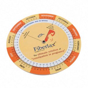 Cinta métrica promocional con calculadora de IMC y rueda médica para fecha estimada de parto, de proveedor chino - Product Image 2