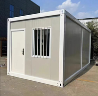 Entrepôt mobile de luxe préfabriqué extensible à faible coût, en panneaux sandwich en bois, pour hôpital, villa, appartement, hôtel - Rapide