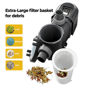 Moteur à aimant permanent 1HP <span class=keywords><strong>750W</strong></span> économe en énergie, vitesse variable, fréquence, puissante <span class=keywords><strong>pompe</strong></span> auto-amorçante pour <span class=keywords><strong>piscine</strong></span> - Product Image 5