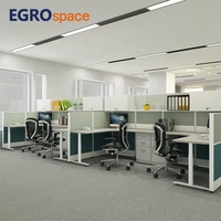 Meubles de bureau commerciaux EGROspace, combinaison de bureaux modulaires de haute qualité, cloison de bureau, cubicle