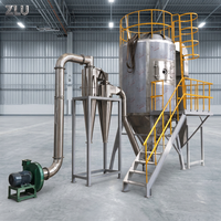Nouveau sécheur par pulvérisation automatique en acier inoxydable ZLU pour la transformation alimentaire et chimique avec chauffage personnalisable