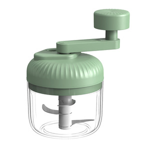 Hachoir à ail manuel écologique à trois vitesses, broyeur, hachoir, robot culinaire domestique, nouveau produit - Product Image 5