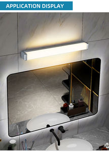 Lámpara de Pared LED Moderna, Montada en Pared, IP44, Acabado Bronce, Decoración de Interior para Hotel, Lámpara de Arte Mural para Cabecera - Product Image 2