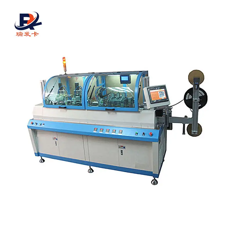 High Productivity Automatic Contact IC Card Milling and Embedding Machine