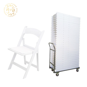 <strong>Cheap</strong> White Wimbledon Banquet Plastic Wedding <strong>Folding</strong> <strong>Chair</strong> for Event - Product Image 1