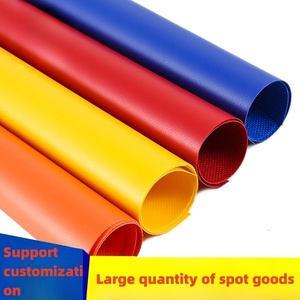 Outdoor Poly Tarp <span class=keywords><strong>Plastic</strong></span> Lona Waterproof 550gsm PVC Tarpaulin tecido lona para - Product Image 4