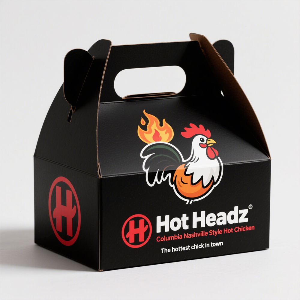Boîte de poulet frit