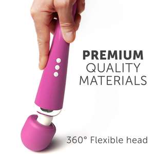 Großhandel Leistungsstarker Elektrischer Massagestab Wiederaufladbarer Handgehaltener Vibrations-Massagestab für den Ganzen Körper - Product Image 3