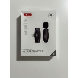 Microphone sans fil XO MKF08B avec réduction de bruit IA pour appareils mobiles - Product Image 1