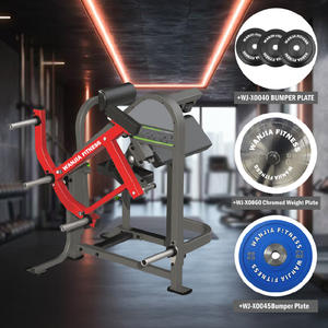 Ticari mukavemet eğitim plaka yüklü geri egzersiz oturmuş Triceps uzatma makinesi - Product Image 4