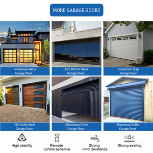 <span class=keywords><strong>Porte</strong></span> de <span class=keywords><strong>garage</strong></span> sectionnelle automatique isolée à bascule en verre pour extérieur, de qualité industrielle, avec garantie de 5 ans - Product Image 4