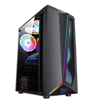 Boîtier pc personnalisé atx en aluminium, fabrication de boîtier pc Offre Spéciale, boîtier d'ordinateur de jeu, ordinateur de bureau