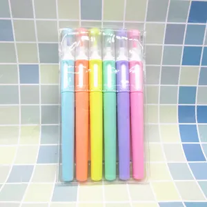 Macaroon Copic Markers Highlighter Pen Brush Head Underlining Writing Non Toxic Highlighter Pen