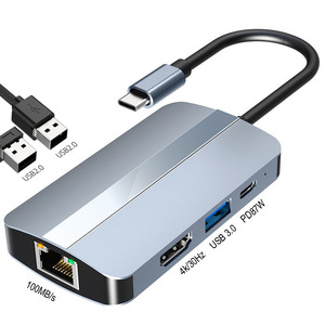 Cantell <span class=keywords><strong>USB</strong></span>-C <span class=keywords><strong>Hub</strong></span> Adapter Multiport <span class=keywords><strong>USB</strong></span> <span class=keywords><strong>Hub</strong></span> 3.0 Đa Splitter 4 Cổng <span class=keywords><strong>USB</strong></span> 3.0 2.0 Cho PC Máy Tính <span class=keywords><strong>Hub</strong></span> <span class=keywords><strong>RJ45</strong></span> Kết Nối - Product Image 3