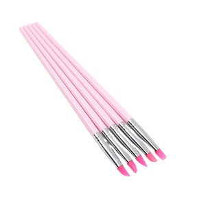 Wellflyer ชุดแปรงทำเล็บซิลิโคน <span class=keywords><strong>NABR</strong></span>-077ใหม่ชุดแปรงทำเล็บมือเล็บพลาสติก - Product Image 1