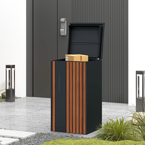 Pakketkluis vrijstaand brievenbus op maat gemaakte hoogbeveiligde expresspakketkast veranda brievenbus metalen buiten pakketkluis - Product Image 1