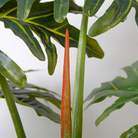 Professionelle synthetische anlage indoor & outdoor dekoration landschaft bäume künstliche Philodendron