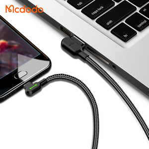 Mcdodo 528 Câble USB C coudé à 90 degrés QC4.0 à charge rapide, câble de données USB de type C pour Samsung Oppo Noika Xiaomi Vivo - Product Image 5