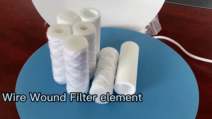 Cartuccia di filtro arrotolata dall'acqua 5 del micron pp della corda a