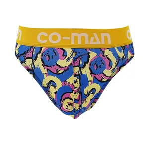 Custom LOGO Printed Mens Underwear High Quality Fashion Comfortable Mens Bikini Briefs Men Thong