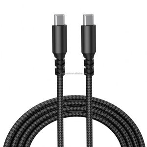 Newly Arrived 60W USB C Nylon Braided 3A Fast Charging <b>Cable</b> for Mobile Phone Power Bank Laptop for iphone samsung huawei - Product Image 1