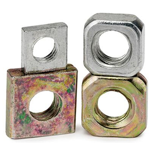 สกรูหัวเหลี่ยมเหล็ก ANSI/ASME B 18.2.2 ขนาด 1/4 5/16 3/8 นิ้ว พร้อมน็อต - Product Image 2