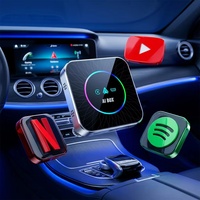 Adaptador Inalámbrico Carplay Compatible con Netflix y YouTube para Pantalla de Auto OEM