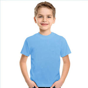 เสื้อยืดผ้าฝ้ายแขนสั้นสำหรับเด็กเด็กผู้หญิงเด็กผู้ชายเสื้อ100% พิมพ์โลโก้ได้ตามต้องการสำหรับฤดูร้อน - Product Image 6