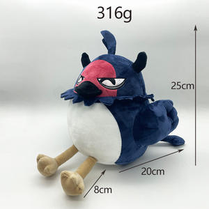 En gros Super Doux Corbeau Dessin Animé En Peluche Poupée Bébé Jouet Compagnon Personnalisé Animal En Peluche Pour Cadeaux De Noël - Product Image 5