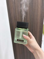 Diffuseur d'arômes sans eau rechargeable USB-C, bouteille en verre de 180 ml, distributeur d'huiles essentielles électrique