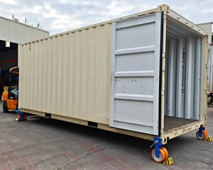 Roulettes pivotantes électriques télécommandées pour conteneurs en acier, capacité 5T/10T/15T, chariot <span class=keywords><strong>de</strong></span> manutention ISO pour conteneurs maritimes - Product Image 4