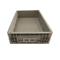 Boîtes de rangement solides en plastique PP recyclables, empilables et emboîtables, bacs et caisses logistiques EU 600x400x148mm