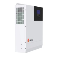 Convertisseur tout-en-un hors réseau SRNE 220v Convertisseur 5Kw 80A Contrôleur solaire MPPT Prix d'usine Entrée 500V Onde sinusoïdale pure
