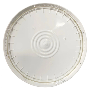 Seau en plastique HDPE de 20 litres de qualité alimentaire, épais et résistant, 90 mil, avec couvercle hermétique - Product Image 6