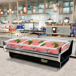 ตู้แช่เนื้อแบบอุณหภูมิเดียวสำหรับซูเปอร์มาร์เก็ตตู้แช่ประตูกระจกสำหรับเนื้อสดไฟ LED สำหรับใช้ในตู้เย็น - Product Image 2
