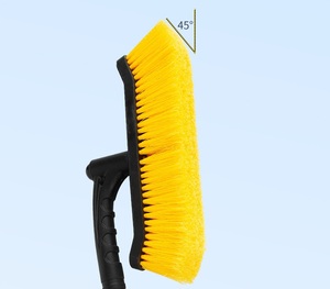 ADT Home Snow Moover, grattoir à glace, 21 pouces, jaune et noir, brosse à neige extensible avec raclette - Product Image 5