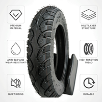 Neumático de Motocicleta Personalizado de Fábrica 300-10 T146 Antideslizante, 50% Caucho Natural, Reforzado, para Terrenos Mojados, Fangosos, Selva, Safari, Raid