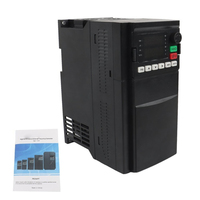 Variateur de fréquence PLC VFD monophasé ou triphasé, entrée 0-400 Hz, 5,5 kW, 7,5 CV, 220 V pour usage industriel