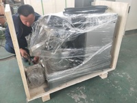 Ligne de production semi-automatique haute efficacité pour le broyage de noix et de fèves de cacao, machine à beurre de cacahuète en acier inoxydable 304