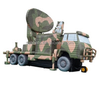 Modèle gonflable géant personnalisé de simulateur de missile, véhicule de lancement Patriot, cible factice blindée, avion, camion en PVC pour fête