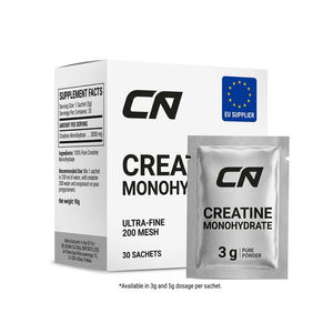 Creatina Monohidrato en Sobres 200 Mesh, 3 g o 5 g por Sobre, 30 Sobres, Suplemento Dietético, Marca Privada, Nutracéutico - Product Image 1