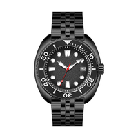 Nouvelles montres de plongée personnalisables, haute qualité, mouvement NH35A, entièrement en acier inoxydable 316L, aiguilles lumineuses puissantes.