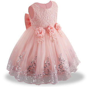 Vestido de Fiesta de Cumpleaños para Niña LZH, Vestido de Princesa de Encaje con Lentejuelas para Navidad, Vestidos de Boda para Niñas de 1, 2 y 3 Años - Product Image 6