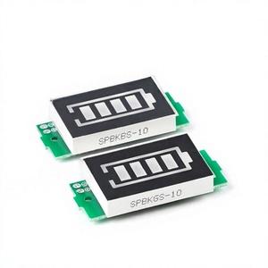 Module d'affichage du niveau de batterie au lithium 1/2/3/4/6/7/8S, carte indicatrice LED à trois éléments pour pack de batteries au lithium - Product Image 1