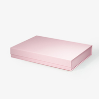 Boîte cadeau de luxe pliable sur mesure pour costumes, chemises et cravates pour hommes, boîte rigide magnétique pour vêtements