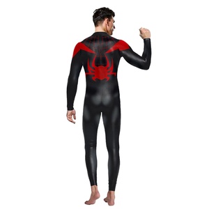 Costume Cosplay da Supereroe per Feste di Halloween Spider-Man Tuta Intera in Poliestere con Stampa Digitale Body da Uomo per TV e Film - Product Image 4